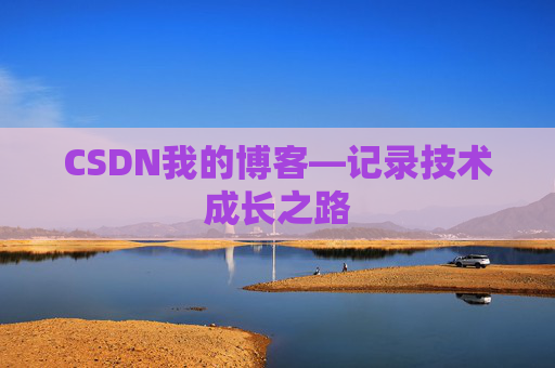 CSDN我的博客—记录技术成长之路